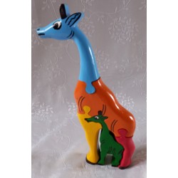 Puzzle 3D couleur Girafes n°1